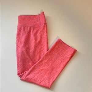 Target Pink and Orange Patterned Kids Leggings